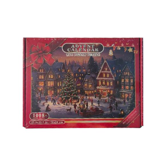 Christmas Advent Calendar, 2024 Advent Calendar Childrens and Adult Puzzles