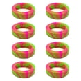 thumbnail image 1 of Dinheiro 8 paquetes de fundas de silicona para ruedas de equipaje, funda protectora de repuesto para ruedas de maleta, 8 fundas de goma para ruedas giratorias, 1 of 7