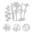 thumbnail image 4 of 1 Set Plant Theme Cutting Dies High-carbon Steel Stencils Embossing Template, 4 of 8