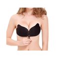 thumbnail image 1 of Iheyi Self Adhesive Bra Silicone Invisible Push-up Wire Free Strapless Backless Bras (D Cup, 2 Blacks Style #8811), 1 of 6