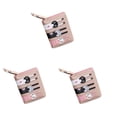 thumbnail image 4 of Minnieouse Diseñador de marca de lujo para mujer, pequeña cartera corta funcional rosa para niñas, monedero encantador de gato de dibujos Type5 NO5, 4 of 6