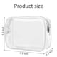 thumbnail image 2 of Bolsa de artículos de tocador transparente, paquete de 3 bolsas de artículos de tocador, bolsa de maquillaje de viaje para mujeres y hombres, bolsa de mano que cumple con las normas de las, 2 of 6