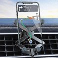 thumbnail image 5 of OATSBASF x03 Mini Folding Aluminum Alloy Car Phone Holder Automatic Locking Gravity Phone Bracket, 5 of 5