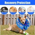 thumbnail image 6 of 1pcs cat and dog pet collar PVC baffle protection head cover neutered anti-bite anti-lick neck ring, 6 of 6