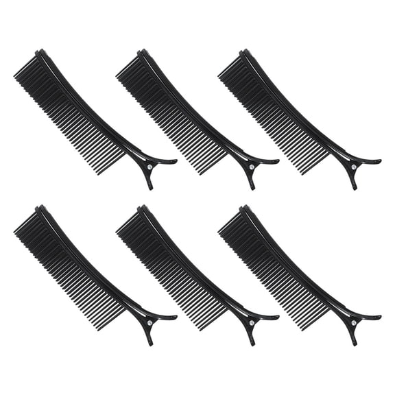 Raindrops  6 Pcs Grip Clips for Hair Sectioning Braids Supplies Hairdressing Partition