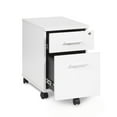 thumbnail image 6 of OFM CL-MBF-WHT Fulcrum Series Locking Pedestal, Mobile 2-Drawer Filing Cabinet, White, 6 of 7