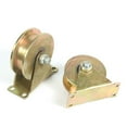 thumbnail image 2 of 1Pcs New Home Hardware U/V/H Shaped Stainless Steel Rigid Caster Sliding Door Rollers Track Wheel Bearing Pulley V TYPE 60MM, 2 of 8