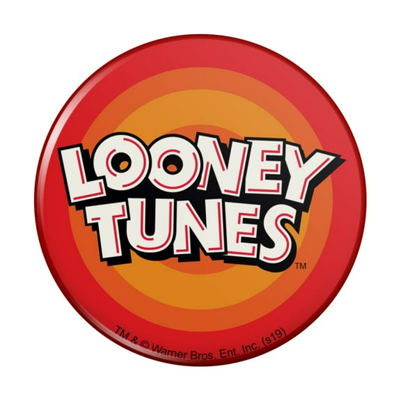 Looney Tunes Logo Pinback Button Pin