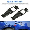 thumbnail image 4 of JIAHAOO Carbon Fiber Quick Release Fastener for All Vehicles Spring Loaded Billet Clamp Universal Fit, 4 of 7