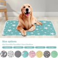 thumbnail image 2 of Pet Urine Pad Baby mattress Dog bed waterproof Sofa mat Washable Dog Diaper Reusable Moisture-Proof Blanket for Car Seat Cover ShopWise Round, 2 of 22