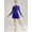 Royal Blue, variant on Doomiva Women Giltter Rhinestone Dance Dress Long Sleeve Figure Ice Skating Dance Leotard Dress Royal Blue M