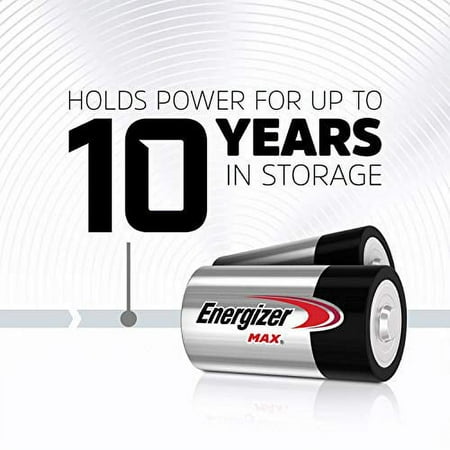 Energizer Max Premium Alkaline Batteries, D Cell (8 pack) NEW FREE SHIPPING