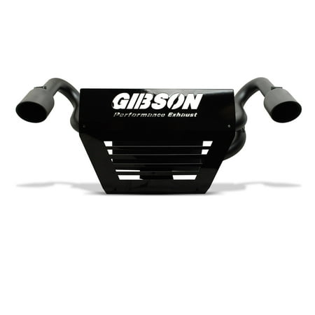 Gibson Exhaust 98022 GIB98022 15-16 POLARIS RZR XP1000/RZR XP 4 1000 EPS UTV DUAL EXHAUST SYSTEM BLACK (Best Exhaust For Rzr 1000)