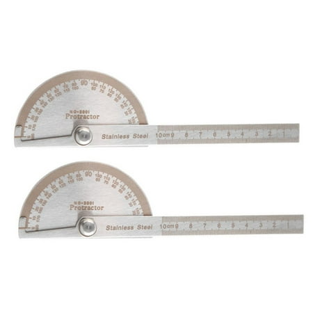 

Measure Ruler Machinist Goniometer Tool Stainless Steel Protractor Angle Finder
