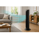 thumbnail image 4 of Narvik, Ventilador de Torre, de 32 pulgadas con Control Remoto y Pantalla Táctil, 40 Watts, Nuevo, 4 of 9