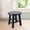 Black, variant on Upgraded Dwarf Stool Solid Wood Small Stool Oaken Small Round Stool Solid Wood Stool Small Circular Stool Household Laundry Stool Shoe Changing Stool Chair M