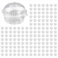 thumbnail image 1 of 200 Piezas de PláStico Transparente Caja de Pastel de Cupcake Individual Caja de Soporte de CúPula de Muffin, 1 of 5