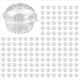 thumbnail image 1 of 200 Piezas de PláStico Transparente Caja de Pastel de Cupcake Individual Caja de Soporte de CúPula de Muffin, 1 of 5