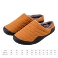 thumbnail image 2 of Zapatillas cálidas Zapatos acogedores para el hogar, ligeros y cómodos para hombres y mujeres (42) Amarillo, 2 of 9