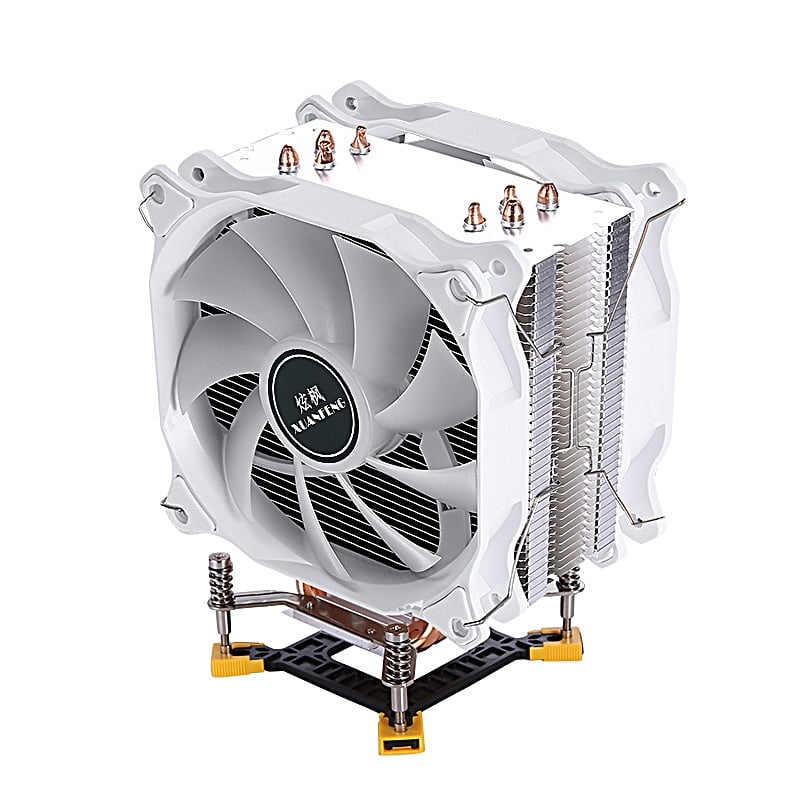 PC Radiator Air-cooled 120mm 4/6 Tower style Heat Pipe Efficient CPU Cooler Fan Installing LGA775 115x 1200 1700 1356 i3 i5 i7