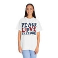 thumbnail image 4 of Peace Love Freedom America Comfort Colors Unisex Fourth of July Shirt, 4 of 7