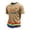 Khaki, variant on Gay Pride Shirt for Men, American Flag LGBTQ+ Rainbow Graphic Short Sleeve Casual Tee
