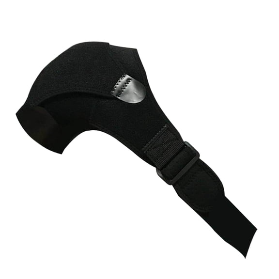 Soporte de hombro Envoltura de hombros Cubiertas Funda de soporte Accesorio de protección Ropa Deportiva Yuarrent Negro
