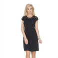 thumbnail image 2 of White Mark 837-05-M Pelagia Dress, Yellow - Medium, 2 of 6