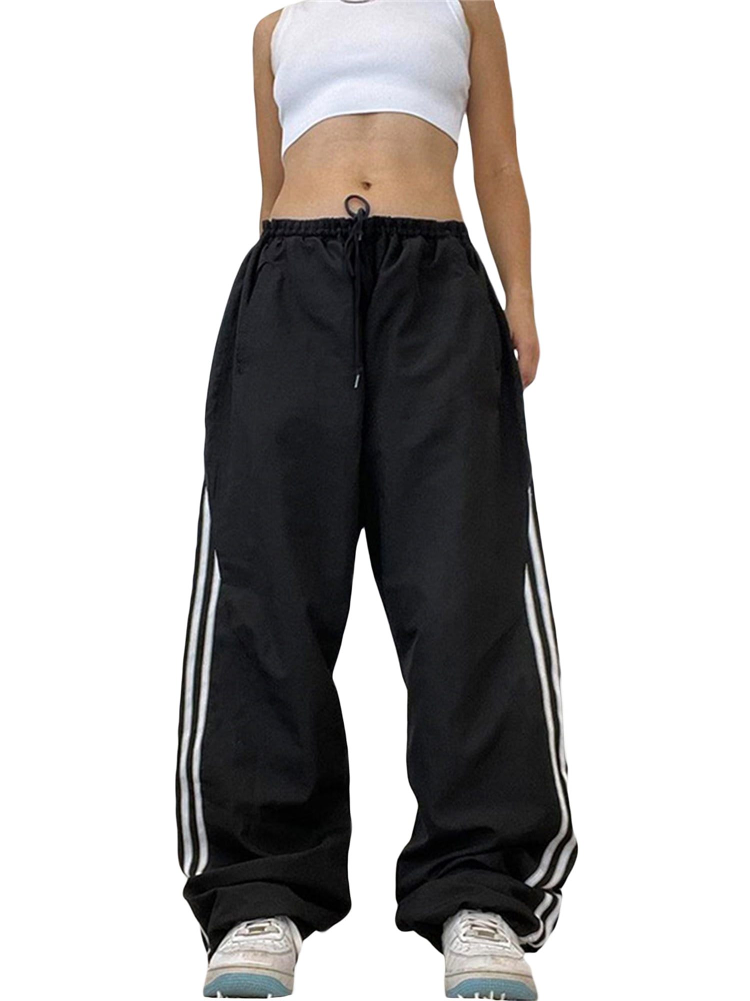 Lightning Print Streetwear Cargo Pants Women Casual Joggers High Waisted Baggy  Trousers Fashion Retro 90s Hip Hop Pants  Wish