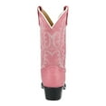 thumbnail image 4 of SMOKY MOUNTAIN BOOTS Kid's Girls Denver Leather Western Boots, Color: Pink, Size: 3, Width: R, 4 of 6
