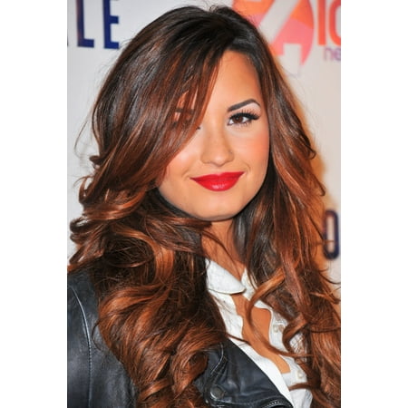 Waterford Times Square Ball - Demi Lovato In Attendance For Z100 Jingle Ball 11 Official Kick-Off Party Aeropostale Store Times Square New York Ny October 21 2011 Photo By Gregorio T BinuyaEverett Collection Photo Print