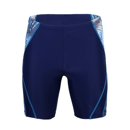 Mens Athletic Trunks LELINTA Men's Quick Dry Swimwear Athletic Jammers Swim Trunks Compression Tight Jammer Bathing Suits ()
