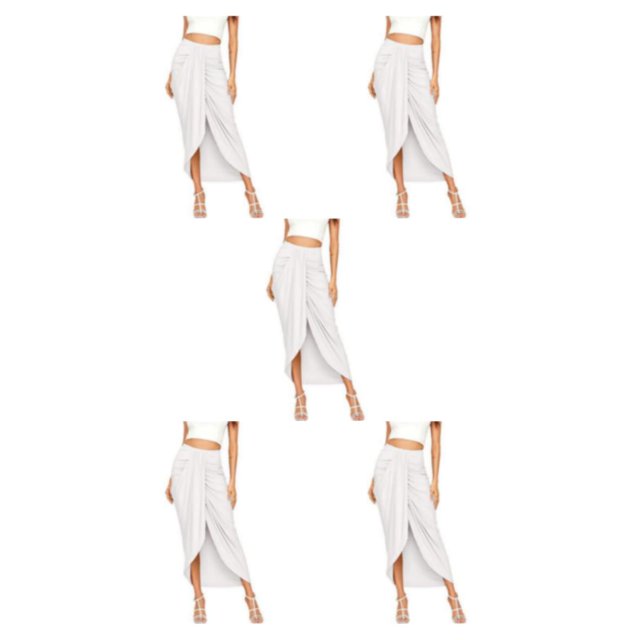 Guardurnaity de mujer, informal, de otoño, fácil de combinar, plisada, para oficina en casa, para viajar, para chicas, faldas para mujer, XL, Type2 NO2