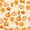 Cream Orange, variant on Manfei Fall Pumpkin Print Shower Curtain 72Wx72L,Maple Leaf Fall Print Bathroom Curtain