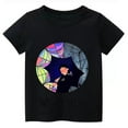 thumbnail image 1 of Nouveau T-Shirt Noir Wednesday Addams Garçon Fille Été Vêtements Décontractés Col Rond Manche Courte Blouse Y2k Wednesday Rôle Chemises, 1 of 2