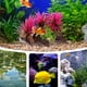 thumbnail image 3 of Hierba artificial para acuario, delicada planta decorativa para acuario., 3 of 6
