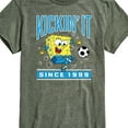 thumbnail image 3 of Spongebob Squarepants - Kickin It Since 1999 - Men's Short Sleeve Graphic T-Shirt, 3 of 6