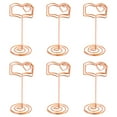thumbnail image 1 of 6 Pcs Pinces à Notes Support en Forme de Livre Clips Photo Support de Message de Mariage, 1 of 8