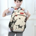 thumbnail image 6 of FORMRS School Backpack 17" Student Travel Bag with Laptop Compartment, Christmas Forest, 6 of 7