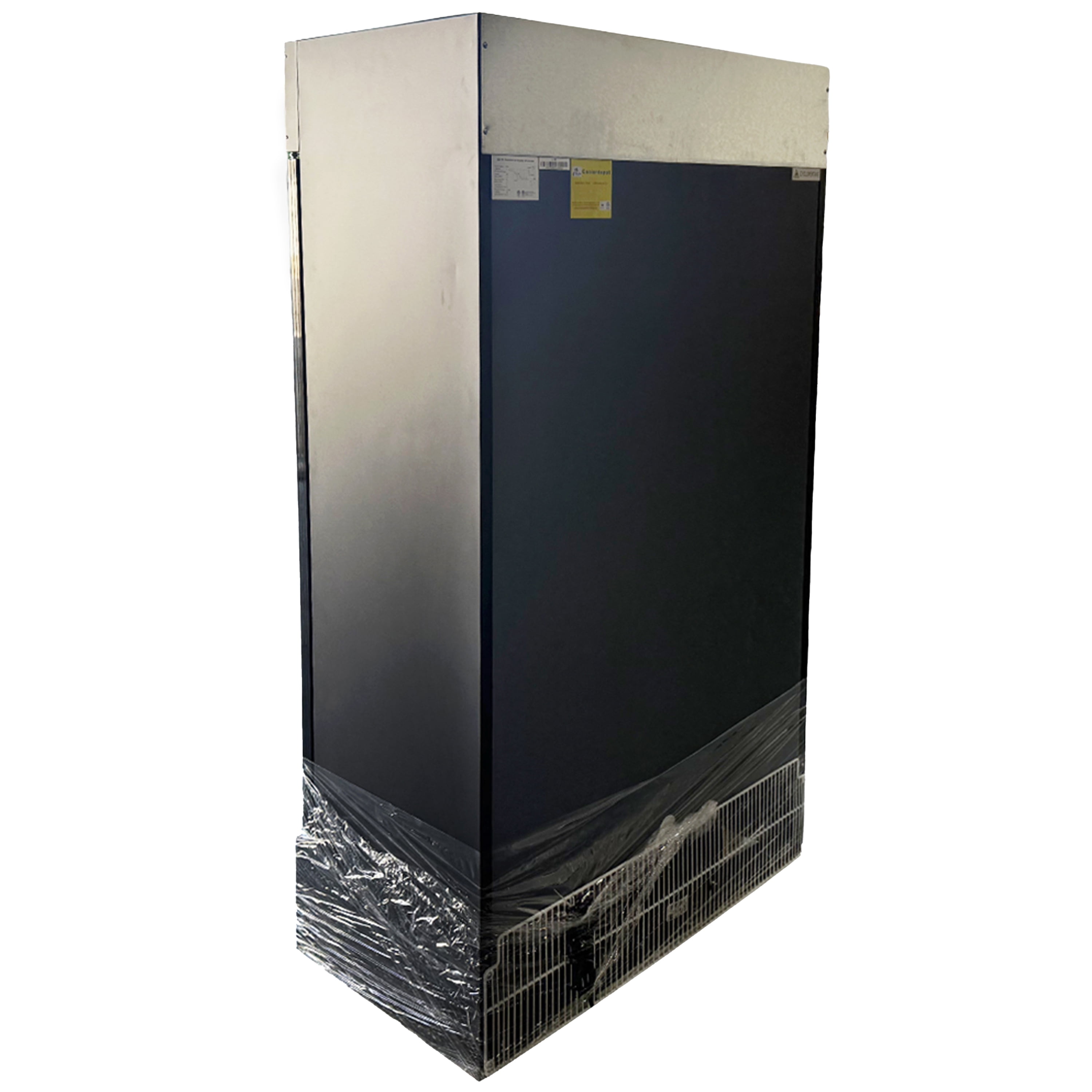 NSF Certified 38" Commercial Glass Door Refrigerator, 21 Cu.Ft Merchandising Display Cooler