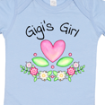 thumbnail image 4 of Inktastic Gigi's Girl Heart Flowers Girls Baby Bodysuit, 4 of 5