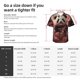 thumbnail image 5 of Fotbe Cute Cloud Panda Camisa Hawaiana para Hombre Unisex – Camisa Casual de Verano con Botones de Manga Corta de Algodón y Lino,X-Large, 5 of 7
