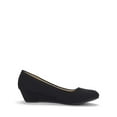thumbnail image 5 of BURUDANI Women's Mid Wedge Heel Wide Pump Shoes Wide Available, 5 of 7