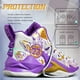thumbnail image 4 of BINQER Zapatillas de baloncesto de caña alta for hombre con amortiguación de malla transpirable y suela antideslizante., 4 of 6