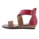 thumbnail image 4 of Zapatos de tacón de cuña tejido para mujer, sandalias con cremallera, sandalias de playa informales, zapatos romanos Wmkox8yii sa1291, 4 of 7