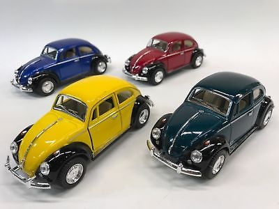 5" Kinsmart New VW Volkswagen Beetle Diecast Model Toy Car 1:32 Green