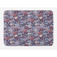 thumbnail image 1 of Vintage Bath Mat, Romantic Flowers in Old Fashioned Style Spring Inspired Ornament Flourishing Garden, Non-Slip Plush Mat Bathroom Kitchen Laundry Room Decor, 29.5 X 17.5 Inches, Multicolor, Ambesonne, 1 of 2