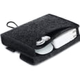 thumbnail image 1 of Portable Felt Storage Bag, Electronics Accessories Protective Case Pouch for MacBook Power Adapter, Mouse, Cellphone, Cables, SSD, HDD, Power Bank, Portable External Hard Drive, 1 of 5