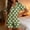 Green, variant on Womens Soft Stretchy Lounge Wear Set – Green Heart Print Short Sleeve Pajama Top & Shorts 2 Piece Sleepwear – S-XXL,Size M