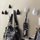thumbnail image 5 of Gancho de Pared en Forma de Gota de Agua Toystoory Resina Negro L HA079554-03, 5 of 6
